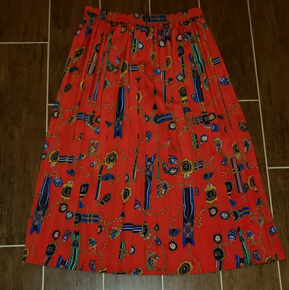 Pleated vintage skirt - Picture 2 of 2